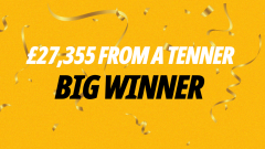 Image for Big Winners On Betfair as Customer lands 25 leg ACCA to win £27,354